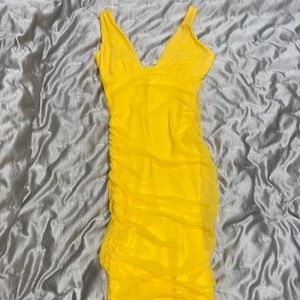 Formal scrunched dress- oh Polly